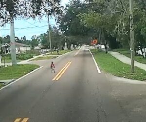 Tampa bus driver stops to save barefoot toddler wandering alone on busy Florida street