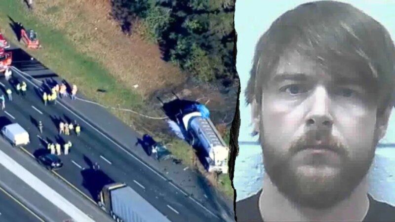 Truck driver arrested in Georgia Interstate 85 crash that killed 8 people