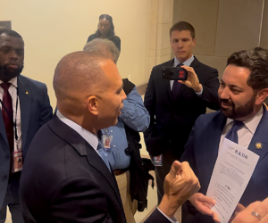 House Democrat leader engages in screaming match with Republican over shutdown