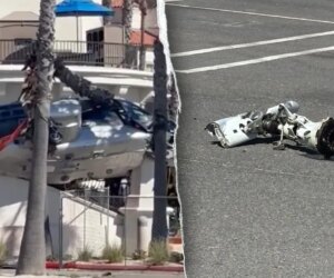 Helicopter crash in Huntington Beach leaves 5 people hospitalized