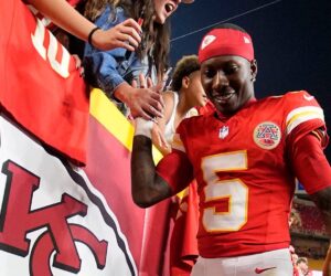 Chiefs’ Hollywood Brown got baptized days before two-touchdown game vs Lions