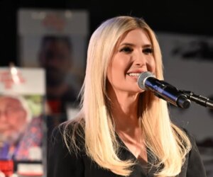 President Trump’s daughter praises hostage families at Tel Aviv ceasefire rally