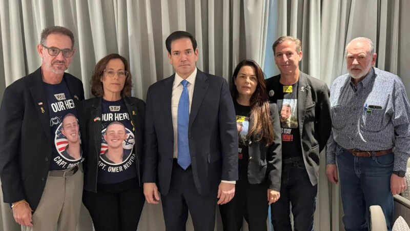 Rubio and Huckabee meet families of American hostages whose bodies are in Gaza
