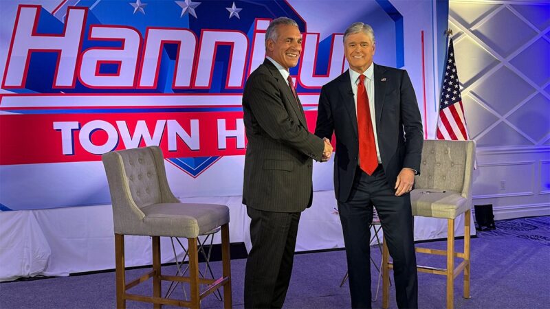 Republican Ciattarelli, at ‘Hannity’ town hall, claims momentum in NJ gov. race