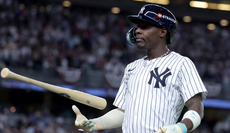 Yankees’ Jazz Chisholm Jr shows frustration to wild card series benching