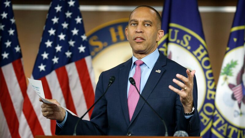 Hakeem Jeffries calls Trump behavior ‘unhinged’ amid government shutdown