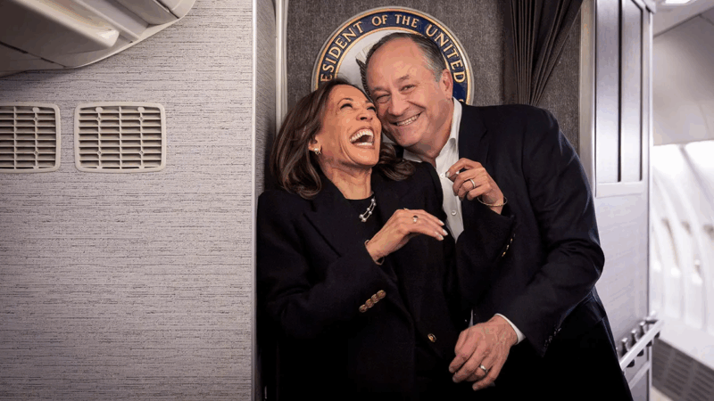 Kamala Harris’ new book recounts marriage fights with Doug Emhoff on campaign trail