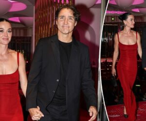 Katy Perry and Justin Trudeau walk hand-in-hand in first public appearance
