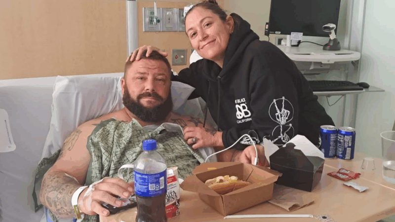 Father stabbed in road rage attack saved by young children in California