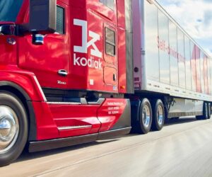 Kodiak autonomous truck system ties top safety score with human fleets