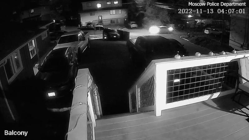 Bryan Kohberger surveillance video shows escape after Idaho student murders