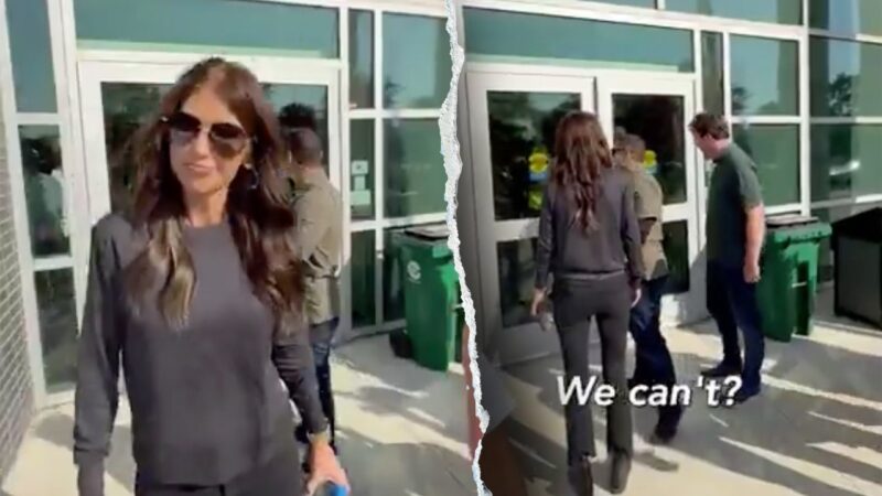 DHS Secretary Noem says she was denied bathroom access at Illinois building