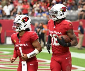 Larry Fitzgerald backs development of Marvin Harrison Jr, Kyler Murray