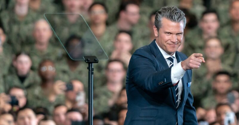 Hegseth holds joint press conference with Japanese defense minister
