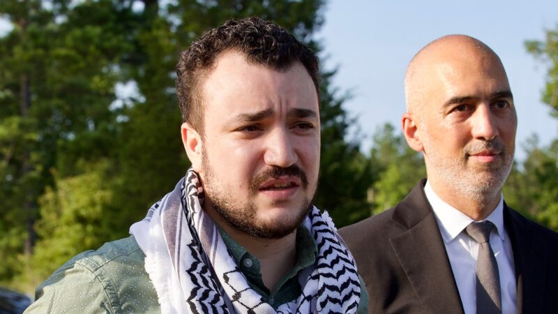 Appeals court hears case on campus protest leader’s removal fight
