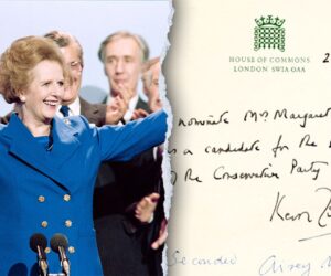 Margaret Thatcher document found in garage heads to auction for $125K