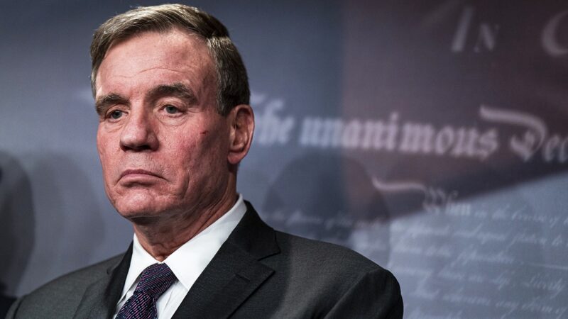 Warner silent on whether Jay Jones should drop out over murder texts