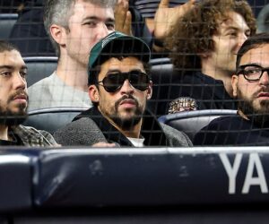 Bad Bunny appears to stay seated during ‘God Bless America’ at Yankee Stadium: report