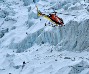 Everest rescue underway after storm traps hundreds in Tibet camps