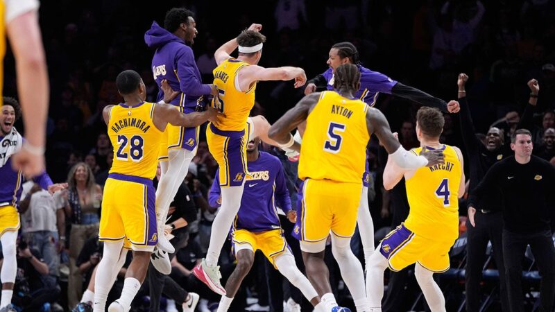 Lakers’ Austin Reaves drains game-winner vs T’Wolves