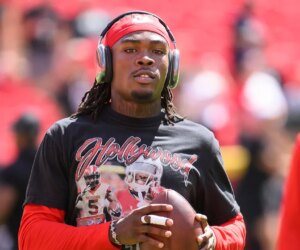 Chiefs’ Rashee Rice scores in return from suspension