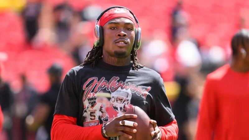 Chiefs’ Rashee Rice scores in return from suspension