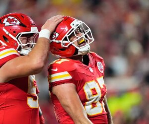 Travis Kelce ties Chiefs’ mark in win over Commanders