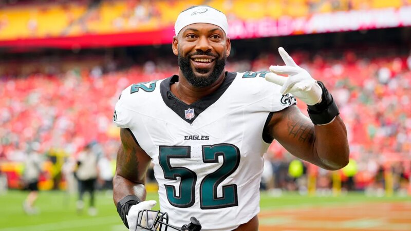 Eagles’ Za’Darius Smith announces retirmenet