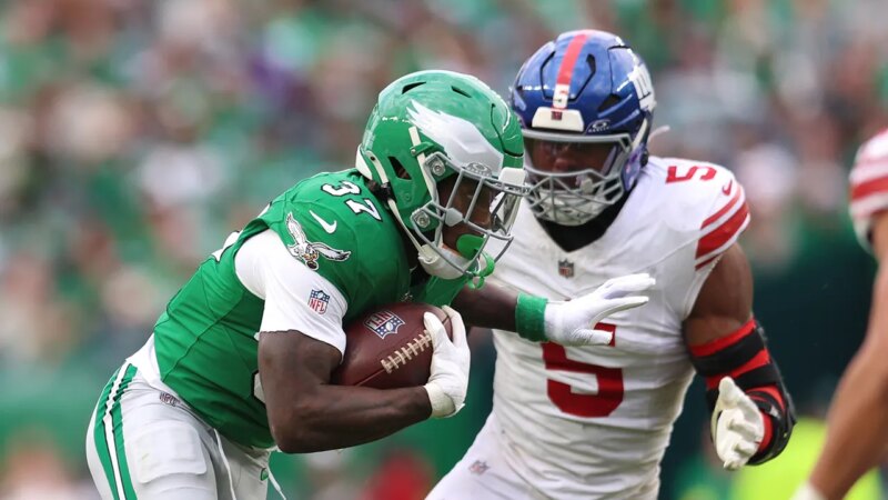 Giants’ Kayvon Thibodeaux upset over non-fumble call vs Eagles