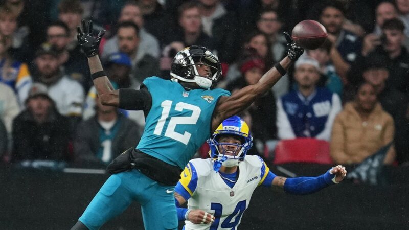 Jaguars’ Travis Hunter scores 1st career touchdown