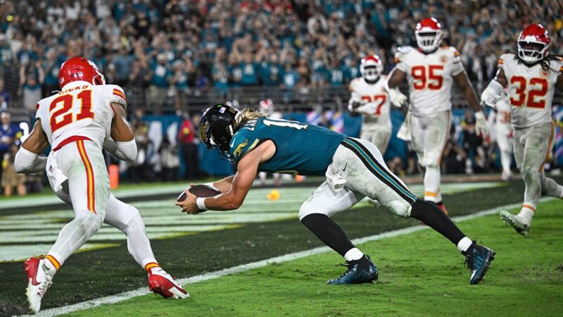 Jaguars’ Trevor Lawrence describes emotions as he made game-winning play