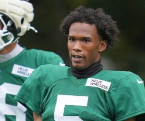 Jets’ Garrett Wilson upset after poor first-half performance