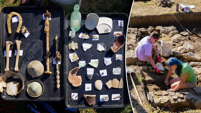 Archaeologists uncover colonial tavern remains in Lancaster County, Pennsylvania