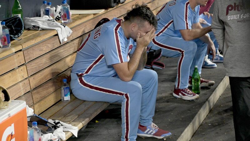 Phillies reliever Orion Kerkering talks about ‘horses—‘ season-ending error