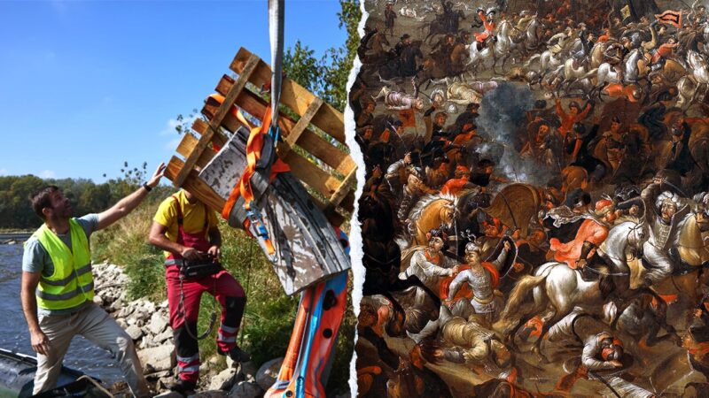 Royal palace artifacts discovered in Poland’s Vistula River after centuries