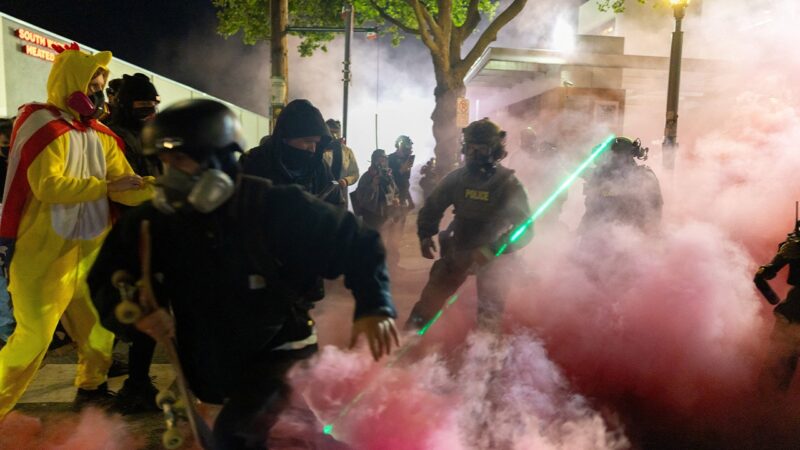 DHS responds to Portland group’s ad urging laser attacks on aircraft