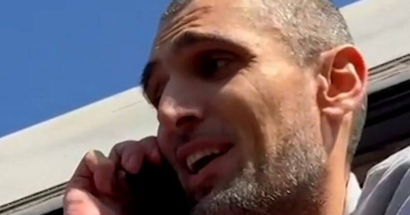 Released Palestinian prisoners and detainees arrive in Gaza and call loved ones