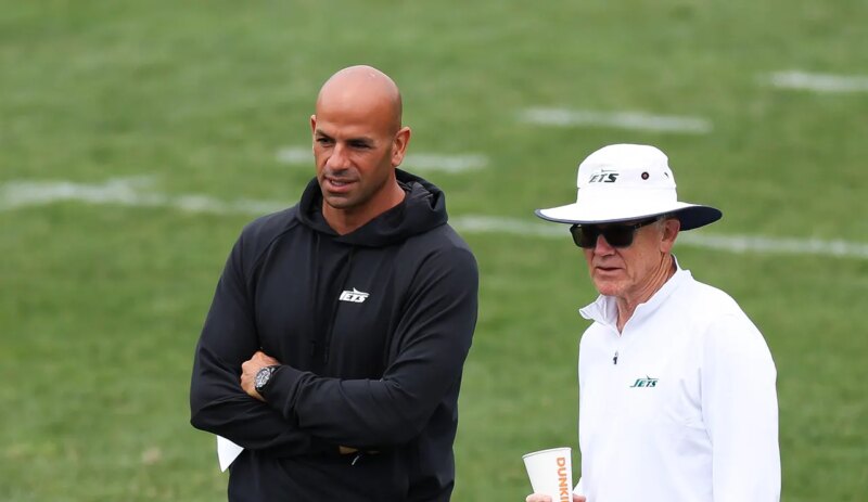 Jets trolled by fired coach Robert Saleh’s brother after winless start