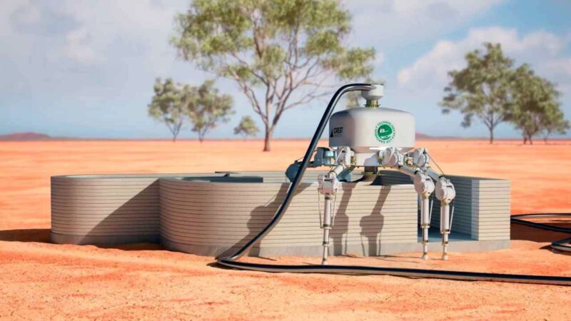 Australian spider robot Charlotte can 3D print entire home in just one day