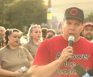 LA teacher suggests armed resistance against ICE agents after shooting
