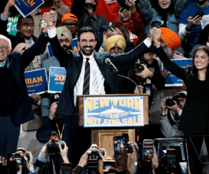 NYC mayor candidate Mamdani rallies with AOC and Sanders in Queens