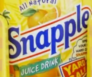 Snapple brings back iconic glass bottles