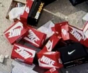Thieves cut through Florida mall roof to steal sneakers