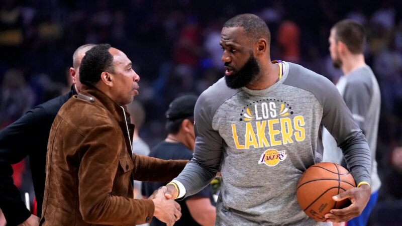 Stephen A. Smith suggests LeBron James’ confrontations influenced by race
