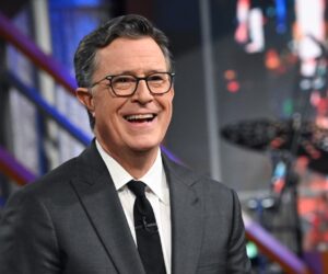 Stephen Colbert guest-stars in quirky mystery series as murdered talk show host