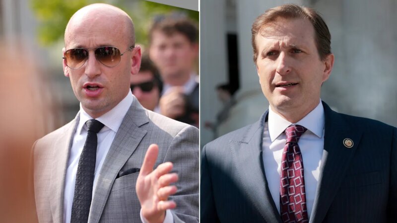 Stephen Miller rebukes a House Dem who blames fire on ‘extreme right’