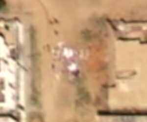 Sudan satellite images show stains resembling blood