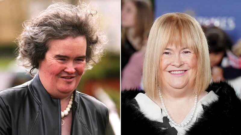 ‘Britain’s Got Talent’ star Susan Boyle stuns with new blonde hair and glamorous look