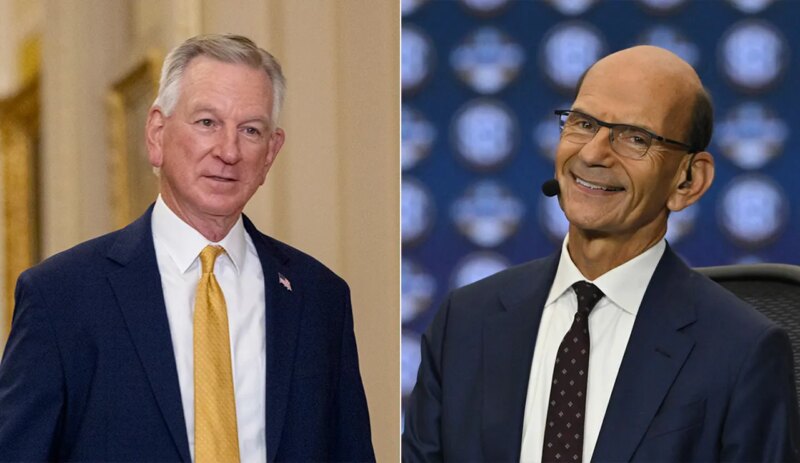 Tuberville praises Paul Finebaum amid Senate run consideration