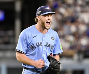 Trey Yesavage’s girlfriend reacts to his record-setting World Series performance